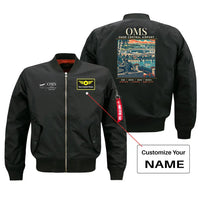 Thumbnail for OMS - Poster - Bomber Jacket - Black + NAME