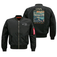 Thumbnail for OMS - Poster - Bomber Jacket - Black