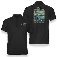 Thumbnail for OMS - Poster - Double-Side Polo - Black