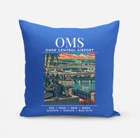Thumbnail for OMS - Poster - Pillow - Blue