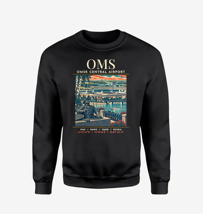 OMS - Poster - Sweatshirt - Black
