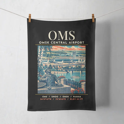 OMS - Poster - Towel - Black