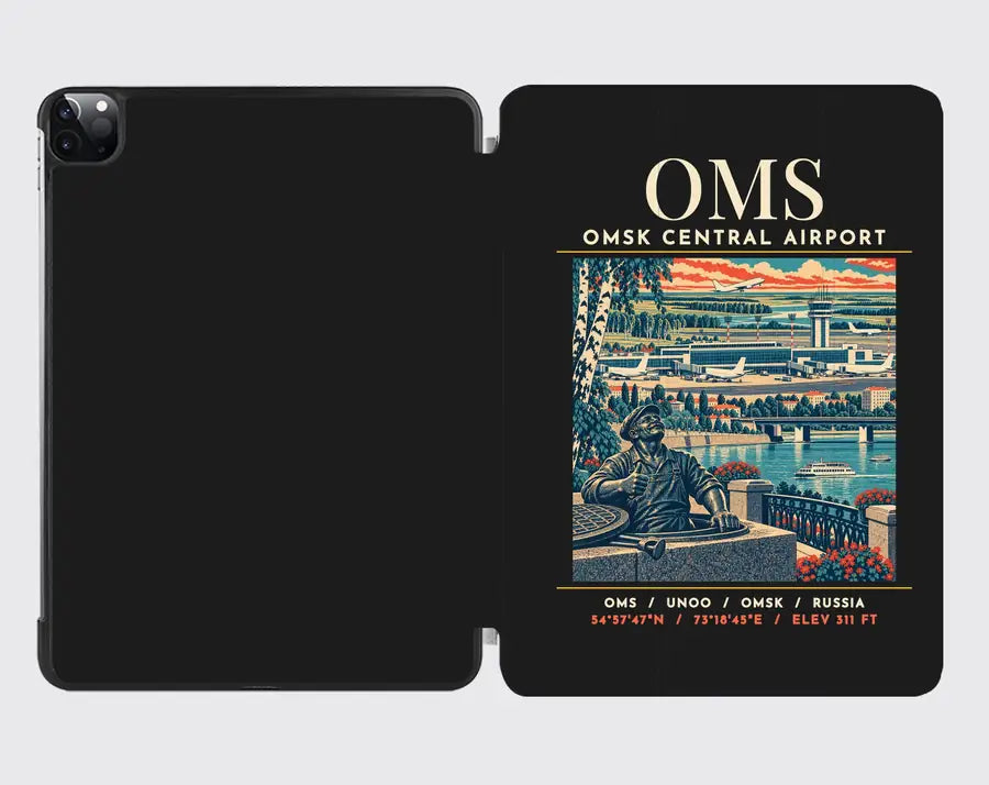OMS - Poster - iPad Case - Black