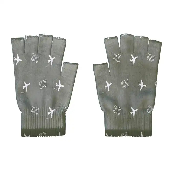 Ontario International Airport (ONT) Gloves - Gloves - Cut - Pattern - Green Army