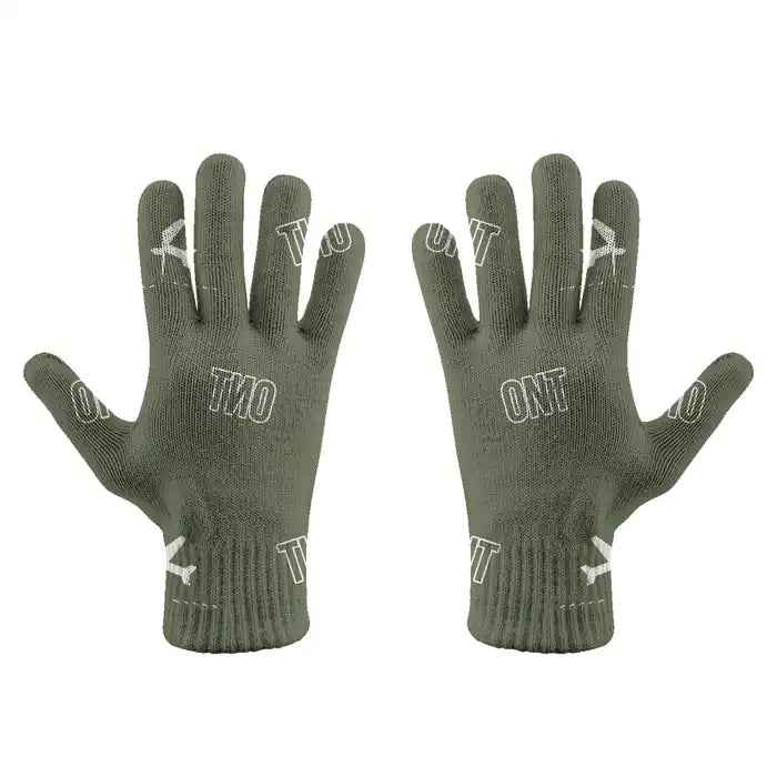 Ontario International Airport (ONT) Gloves - Gloves - Full - Pattern - Green Army