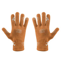 Thumbnail for Ontario International Airport (ONT) Gloves - Gloves - Full - Pattern - Orange
