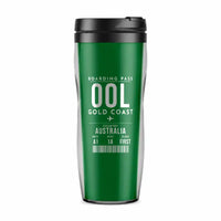 Thumbnail for Gold Coast Airport (OOL) Travel Mugs - Boarding Pass - Plastic (No Holder) - Green