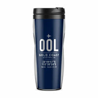 Thumbnail for Gold Coast Airport (OOL) Travel Mugs - ID Tag - Plastic (No Holder) - Dark Blue