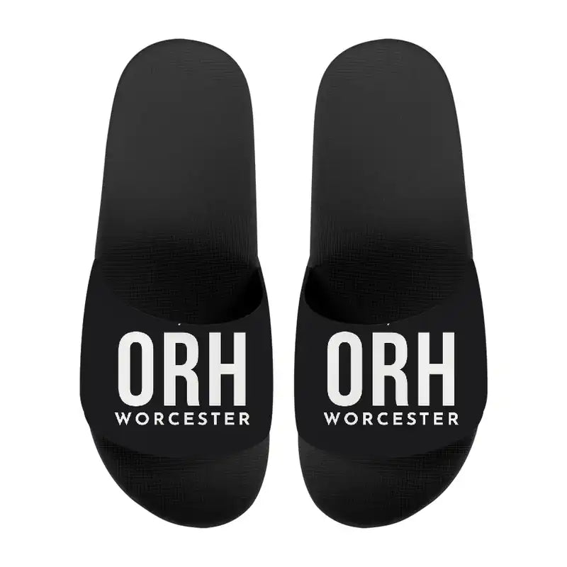 Worcester Regional Airport (ORH) Slippers & Flip Flops - Slippers - Sport - Code - Black