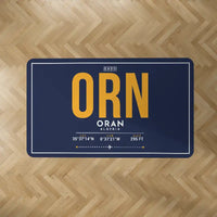 Thumbnail for Ahmed Ben Bella Airport (ORN) Carpets - Carpet Rectangle - ID Tag - Dark Blue