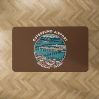 Thumbnail for Are Ostersund Airport (OSD) Carpets - Carpet Rectangle - Badge - Brown