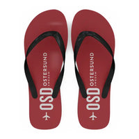 Thumbnail for Are Ostersund Airport (OSD) Slippers & Flip Flops - Slippers - Flip Flops - Code - Red