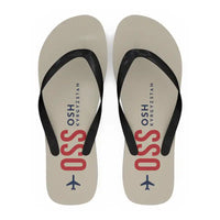 Thumbnail for Osh International Airport (OSS) Slippers & Flip Flops - Slippers - Flip Flops - Code - Beige