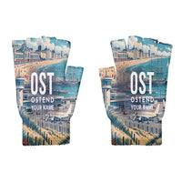 Thumbnail for Ostend-Bruges International Airport (OST) Gloves - Gloves - Cut - 3D + Name