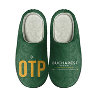 Thumbnail for Bucharest Henri Coandă International Airport (OTP) Slippers & Flip Flops - Slippers - Cotton - Code - Different - Green