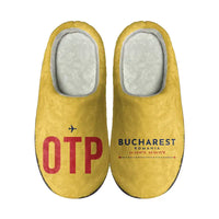 Thumbnail for Bucharest Henri Coandă International Airport (OTP) Slippers & Flip Flops - Slippers - Cotton - Code - Different - Yellow
