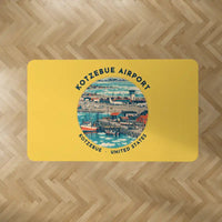 Thumbnail for Ralph Wien Memorial Airport (OTZ) Carpets - Carpet Rectangle - Badge - Yellow