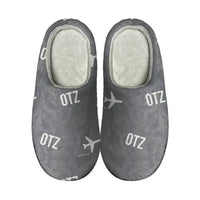 Thumbnail for Ralph Wien Memorial Airport (OTZ) Slippers & Flip Flops - Slippers - Cotton - Pattern - Gray