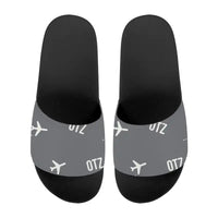 Thumbnail for Ralph Wien Memorial Airport (OTZ) Slippers & Flip Flops - Slippers - Sport - Pattern - Gray