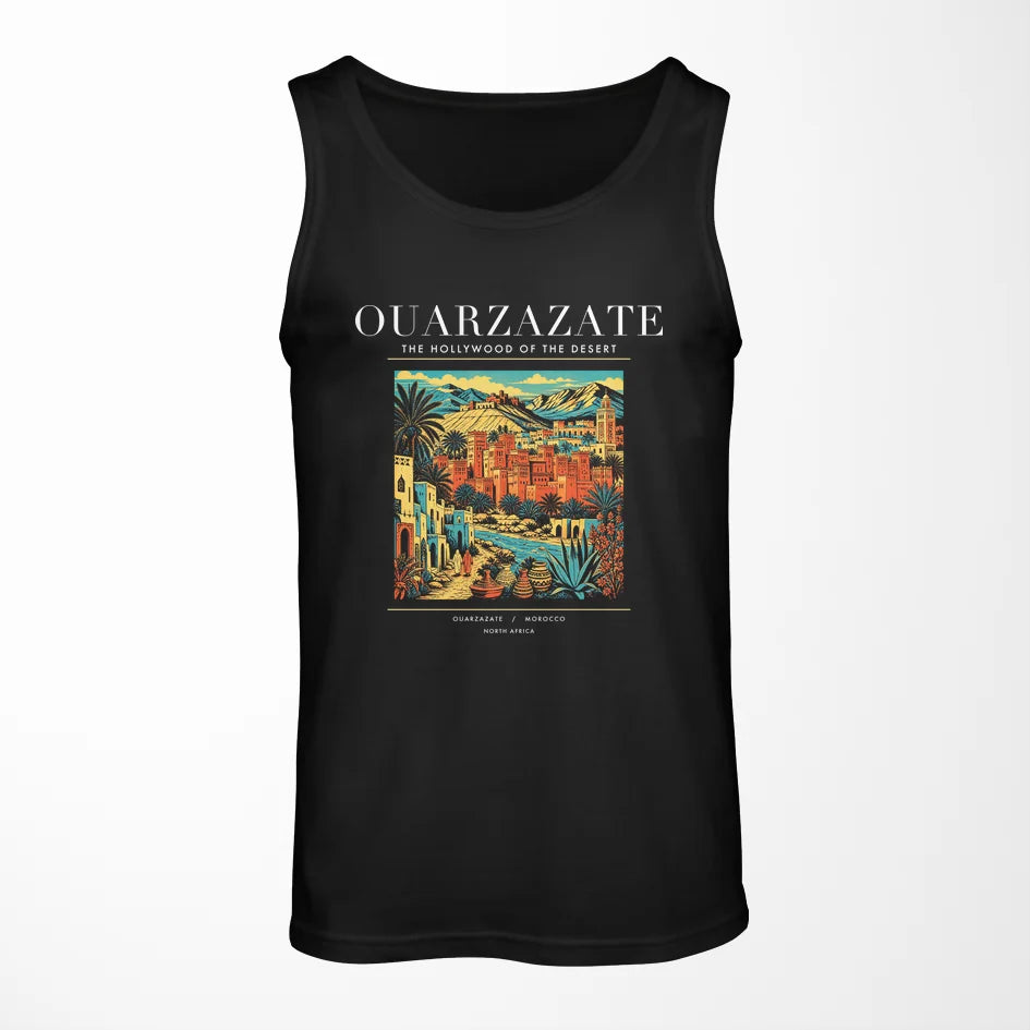 OUARZAZATE - Poster - Tank Top - Black