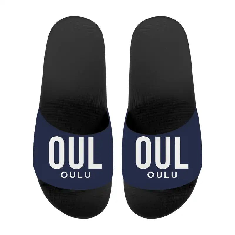 Oulu Airport (OUL) Slippers & Flip Flops - Slippers - Sport - Code - Navy Blue