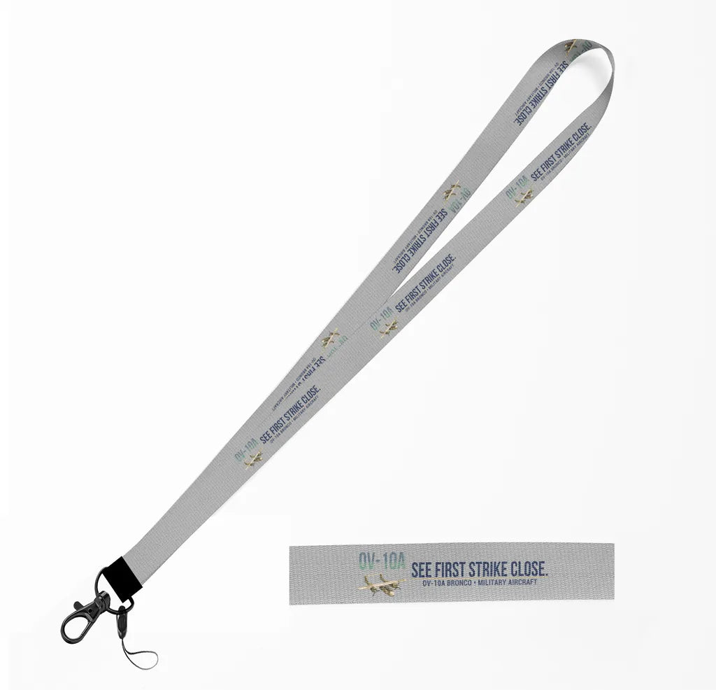 OV-10A Bronco lanyard - light gray