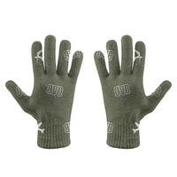 Thumbnail for Novosibirsk Tolmachevo Airport (OVB) Gloves - Gloves - Full - Pattern - Green Army