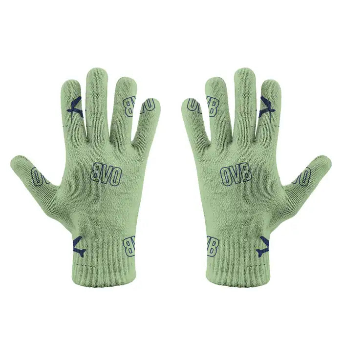 Novosibirsk Tolmachevo Airport (OVB) Gloves - Gloves - Full - Pattern - Light Green