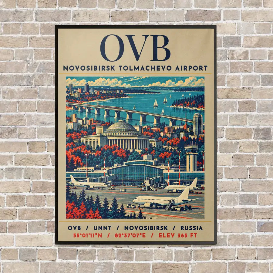 OVB - Poster - Canvas Framed - Beige