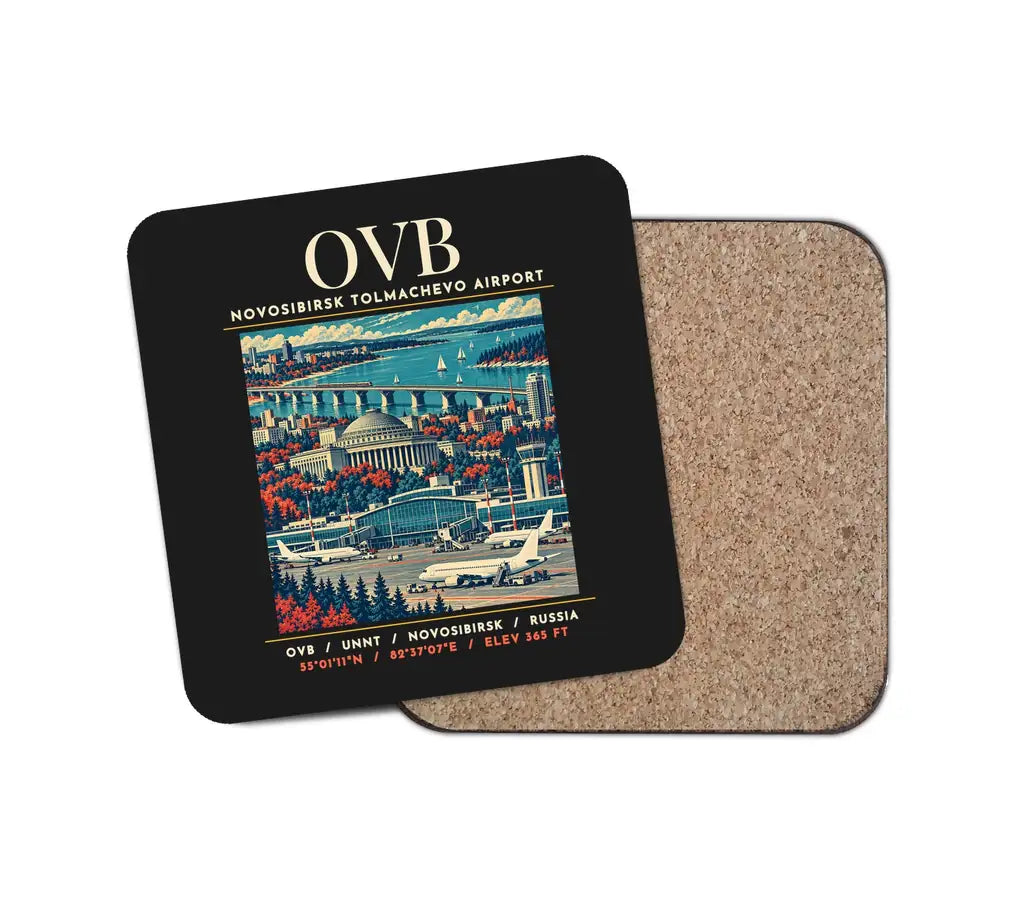 OVB - Poster - Coaster - Black