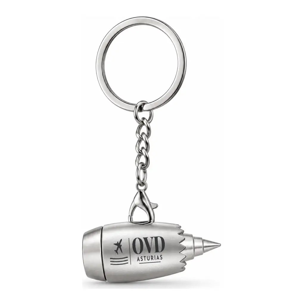 OVD - Engine Key Chain - Silver