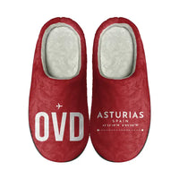 Thumbnail for Asturias Airport (OVD) Slippers & Flip Flops - Slippers - Cotton - Code - Different - Red