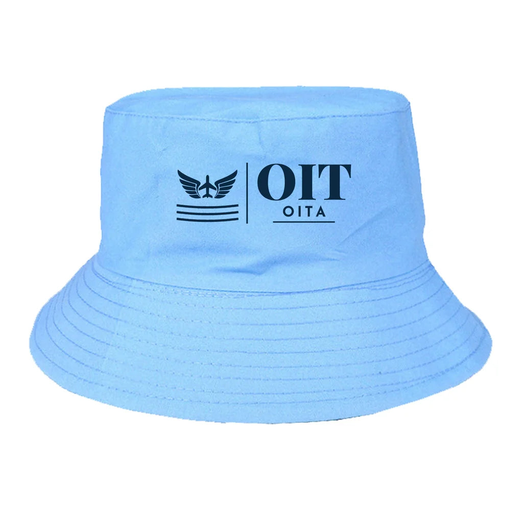 Oita Airport (OIT) summer hat - light blue