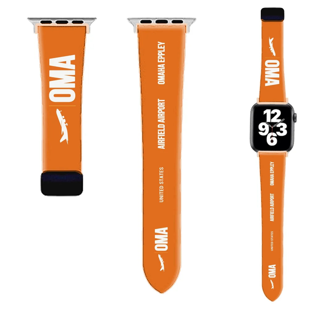 WBV6 | Omaha Eppley Airfield OMA | Orange (Magnetic Band)