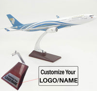 Thumbnail for Oman Air Airbus A330 (Special Edition 47CM) Airplane Model