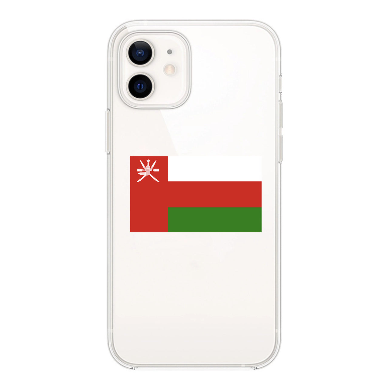 Oman Designed Transparent Silicone iPhone Cases
