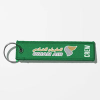 Thumbnail for Oman Air Crew & Staff Tag Key Chains - Green - Crew