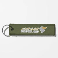 Thumbnail for Oman Air Crew & Staff Tag Key Chains - Green Army