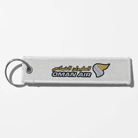 Thumbnail for Oman Air Crew & Staff Tag Key Chains - White