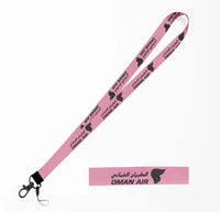 Thumbnail for Oman Airlines lanyard - pink