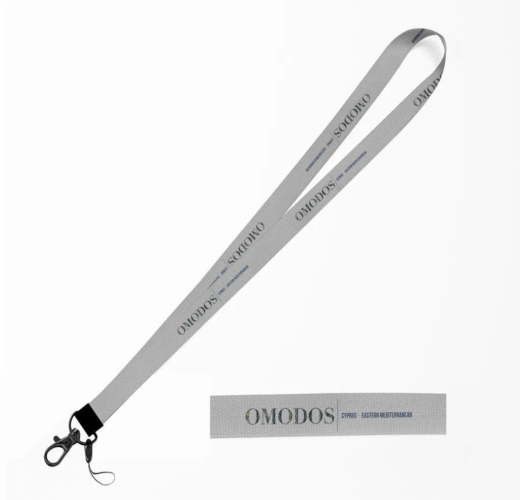 Omodos City Series lanyard - light gray