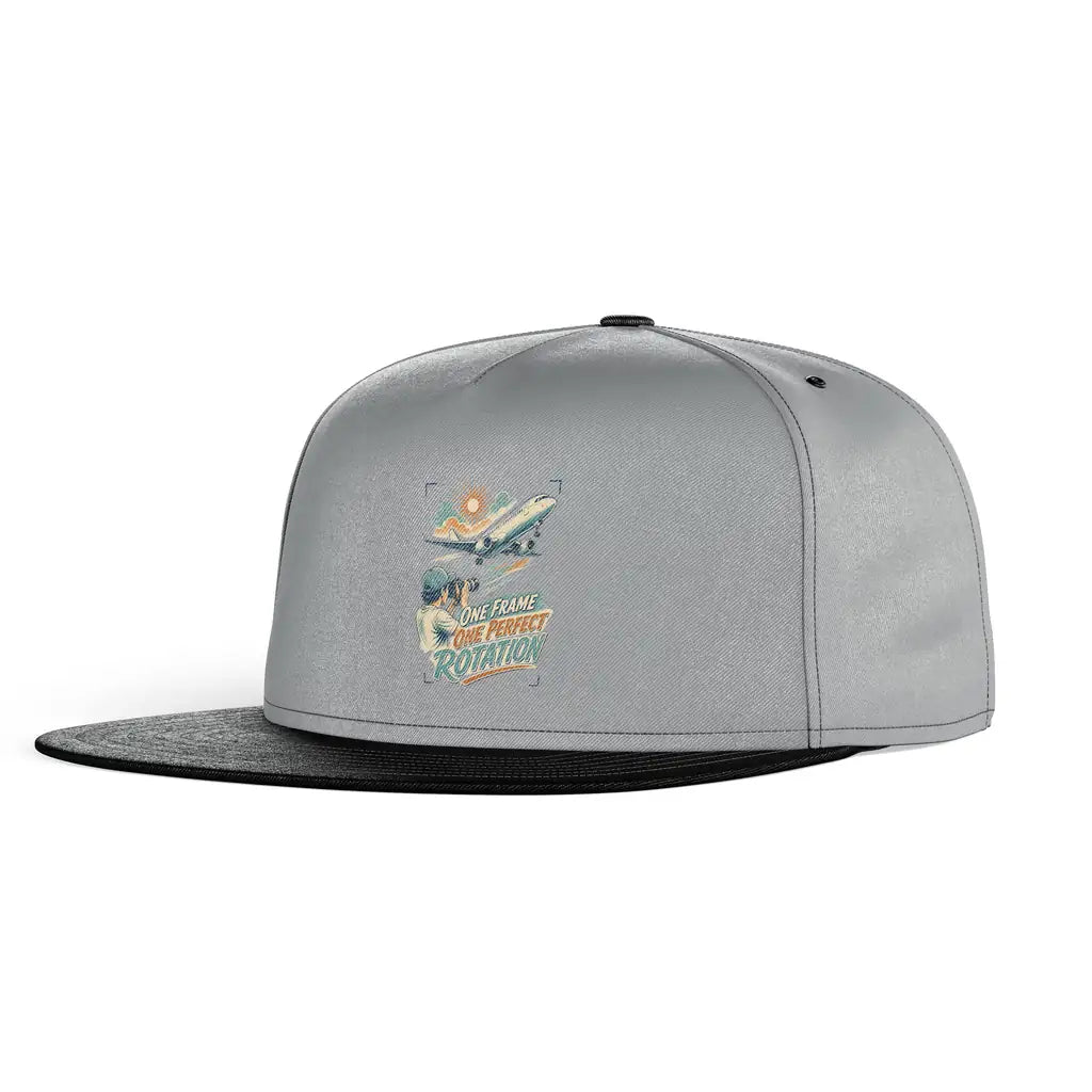 One Frame One Perfect Rotation snapback - gray & black