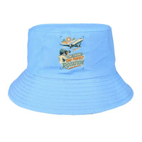 Thumbnail for One Frame One Perfect Rotation summer hat - light blue