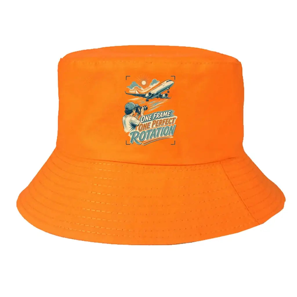 One Frame One Perfect Rotation summer hat - orange