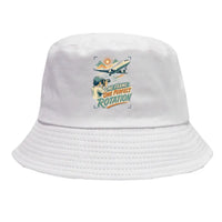 Thumbnail for One Frame One Perfect Rotation summer hat - white
