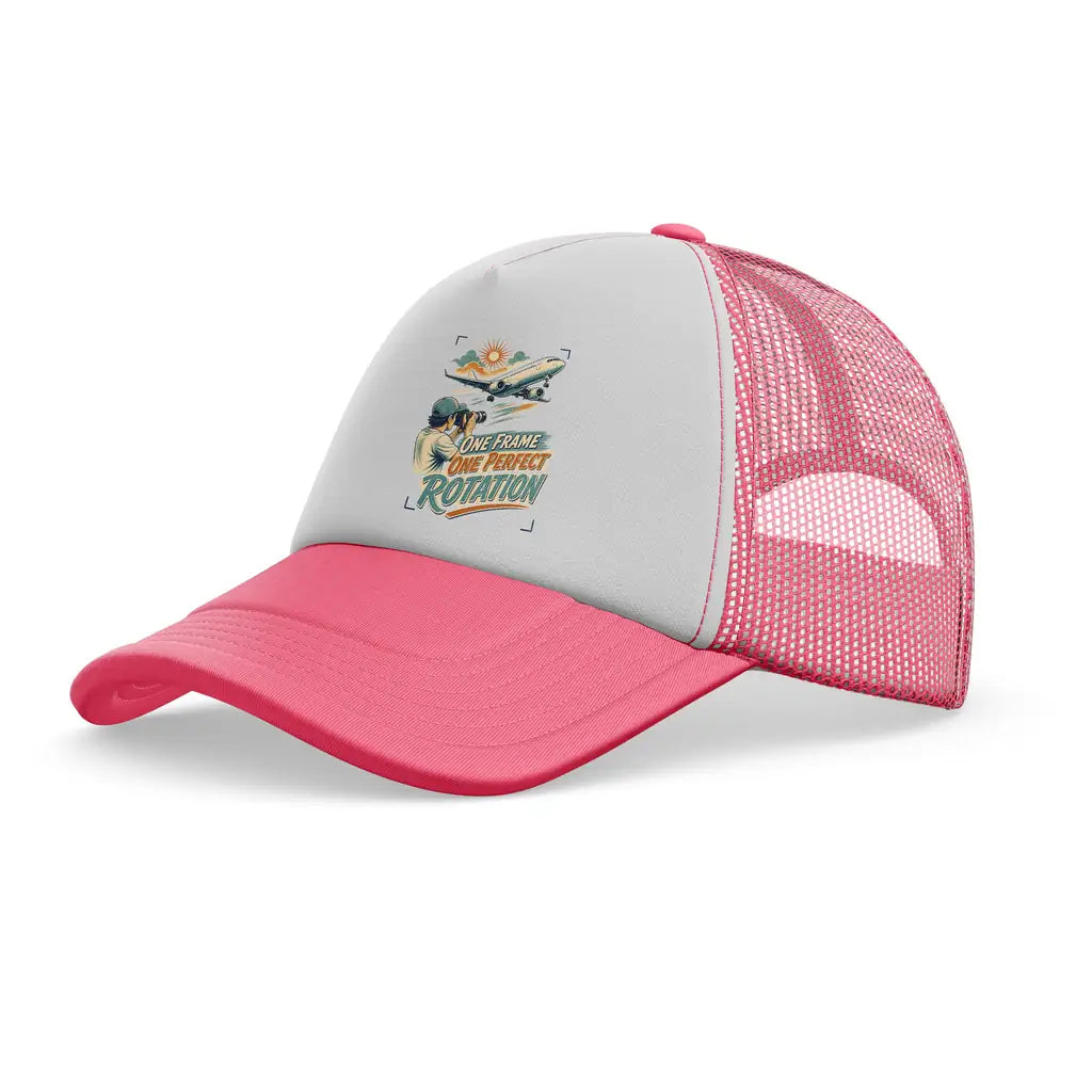 One Frame One Perfect Rotation trucker cap - pink