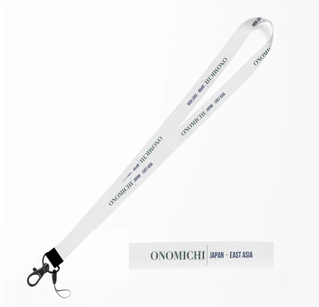 Onomichi City Series lanyard - white