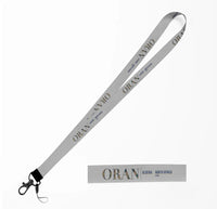 Thumbnail for Oran City Series lanyard - light gray