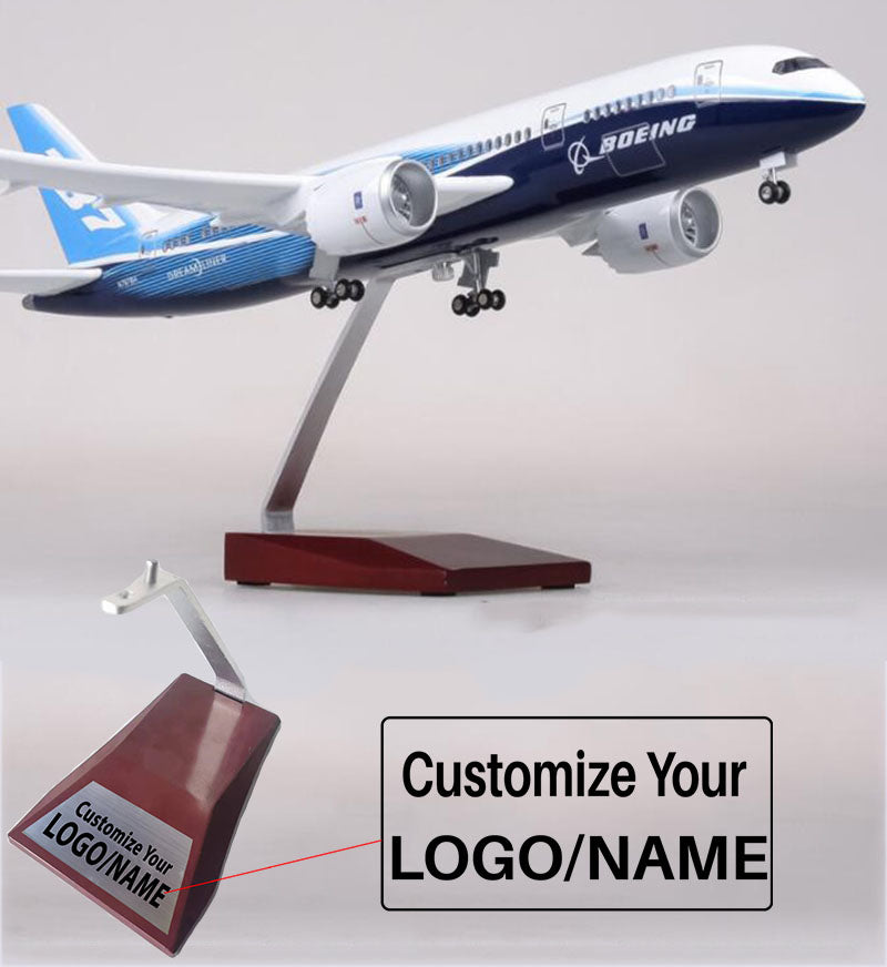 Original Dreamliner Livery Boeing 787 Airplane Model (1/130 Scale)