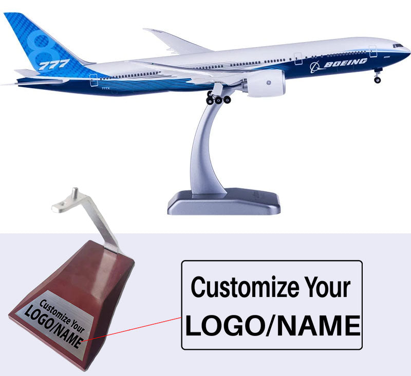 Original Livery Boeing 777-8X Airplane Model (1/200 Scale)